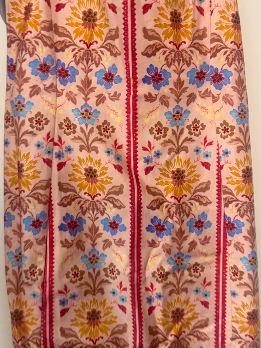 NWT Hill House Home The Iris Dress — Pink Floral Block Stripe, Size Small - Picture 4 of 6